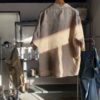 【Men's】NEEDLES | ニードルズ　Cabana Shirt [Poly india Iq.] - GRAY/BEIGE - 画像 (12)
