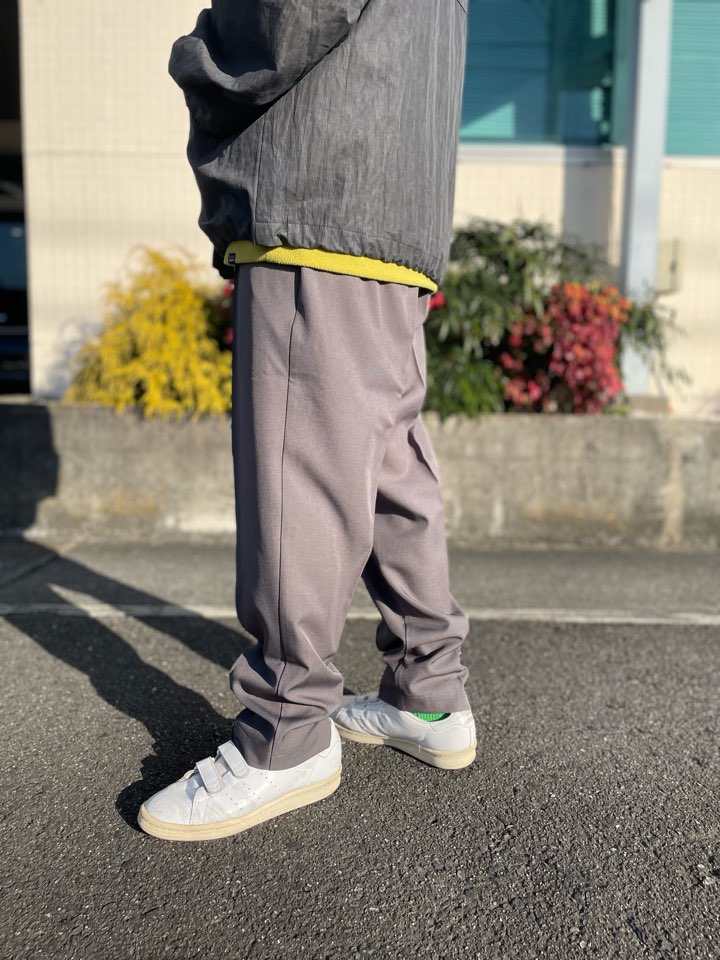 【Men's】BIG MIKE | ビッグマイク Pin Tuck Tropical Easy Pants - GRAY - 画像 (5)