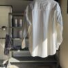 【Men's】free rage | フリーレイジ　"STANDARD" No Collar Denim Shirt - WHITE - 画像 (15)