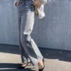 【Ladies】Healty DENIM | ヘルシーデニム　Pink Pepper - GREY POCKET [H88230503grp] - 画像 (5)