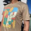 【Men's】STAMP Run&Co | スタンプ ランアンドカンパニー　STAMP Graphic Run Tee "ENTER THE TRAIL" - BEIGE - 画像 (10)