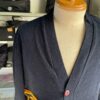 【USED】60's Letterd Cardigan - NAVY - 画像 (3)