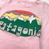 【Kid's】patagonia | パタゴニア　Baby Fitz Roy Flurries T-Shirt - PEACEFULL PINK [60382] - 画像 (3)