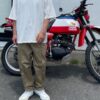 【Unisex】armi | アーミィ　『残布』Zan;p T Oversize - WHITE - 画像 (9)