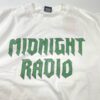 【Unisex】SCREEN STARS | スクリーンスターズ　Washed & Dyed Tee "MIDNIGHT RADIO"- WHITE - 画像 (7)
