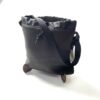 ARTS & CRAFTS | アーツアンドクラフツ　《DEER LEATHER》 Chalk Shoulder L - BLACK - 画像 (4)
