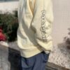 【Unisex】patagonia | パタゴニア　’73 Skyline Uprisal Crew Sweatshirt - BUTTERCUP YELLOW - 画像 (3)