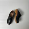 Troentorp | トロエントープ　Swedish Clog / Plain Toe - BLACK / NATURAL - 画像 (8)