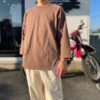 【Unisex】WALLA WALLA SPORT | ワラワラスポーツ　3/4 Baseball Tee - MOCHA - 画像 (7)