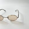 kearny eyewear | カーニーアイウェア　Gravel03 - MARBLE STONE × ANTIQUE GOLD [Coarse tea Lens] - 画像 (3)
