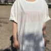【Ladies】FLAVOR TEE | フレーバーティー　Print Big Tee〔CALIFORNIA〕- WHITE JASMINE [23103B05WJM] - 画像 (3)