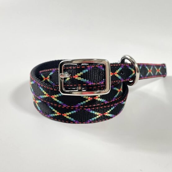 【Men's】Triple E Mfg & Design Inc. | トリプル イー　5/8 Southwest Nylon Webbing Belt - NAVAJO
