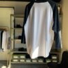 【Unisex】WALLA WALLA SPORT | ワラワラスポーツ　3/4 Baseball Tee 2 Tone - WHITE / CARBON - 画像 (13)