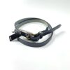【Unisex】ANGLO | アングロ　Narrow Leather Belt - NAVY - 画像 (2)