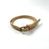 【Unisex】ANGLO | アングロ　Narrow Leather Belt - CREAM - 画像 (2)