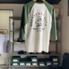 【Ladies】free rage | フリーレイジ　Baseball Tee  "Breakfast Club" - WHITE × GREEN - 画像 (11)