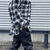 【Men's】AiE | エーアイイー　Painter Shirt [Ombre Rayon Twill] - BLACK - 画像 (2)