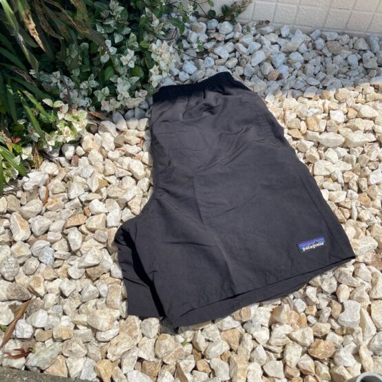 【Men's】patagonia | パタゴニア　Men's Baggies Shorts 〔7inc〕- BLACK W/BLACK  [58035]