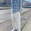 【Men's】BIG MIKE | ビッグマイク　Herringbone Painter Easy Pants - WHITE - 画像 (13)