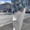 【Men's】BIG MIKE | ビッグマイク　Herringbone Painter Easy Pants - WHITE - 画像 (3)