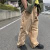 【Unisex】MADE by sunny side up. | メイド バイ サニーサイドアップ　Re Tarpered Duck Pants - BEIGE / SIZE 2 [SR-193-005] - 画像 (6)