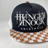HUNGER KNOCK ORIGINALS | ハンガーノックオリジナルス　Logo Checker - BLACK / BROWN [HK-2102] - 画像 (3)