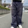 【Unisex】MADE by sunny side up. | メイド バイ サニーサイドアップ　Re Tarpered Duck Pants - BLACK / SIZE 3 [SR-193-005] - 画像 (3)