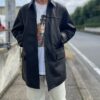【Men's】*A VONTADE | アボンタージ　Leather Car Coat - BLACK [VTD-0106-24AW] - 画像 (2)