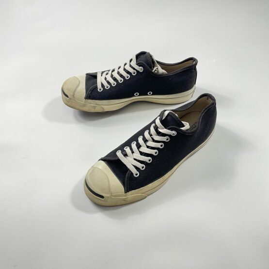 【USED】CONVERSE | コンバース　Jack Purcell Lo-Cut 90's Made In USA - BLACK CANVAS