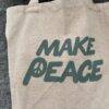 【Unisex】patagonia | パタゴニア　Recycled Market Tote - PEACE SEEDS : CLASSIC TAN [59250] - 画像 (3)