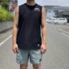 【Unisex】FRANK&MORRIS | フランクアンドモリス　F&M Mesh Sleeveless - BK ブラック [FM-012] - 画像 (3)