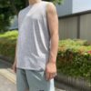 【Men's】patagonia | パタゴニア　Men's Sleeveless Capilene Cool Daily Shirt - FEATHER GREY [45255] - 画像 (7)