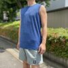 【Men's】patagonia | パタゴニア　Men's Sleeveless Capilene Cool Daily Shirt - VIKING BLUE : NAVY BLUE X-DYE [45255] - 画像 (3)