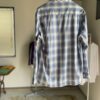 【Men's】BIG MIKE | ビッグマイク　Rayon Mix Ombre Check Shirts - BLUE × WHITE - 画像 (13)