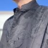 【Men's】NEEDLES | ニードルズ　S.C. Shirt [C/Pe/Pu Papillon Jq.] - BLACK - 画像 (4)