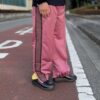 NEEDLES | ニードルズ　Zipped Track Pant [POLY SMOOTH] - SMOKE PINK [MR289] - 画像 (2)
