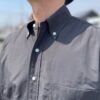 【Men's】BURLAP OUTFITTER | バーラップアウトフィッター　General B.D.Shirt - RAVEN - 画像 (4)
