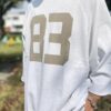 【Unisex】SCREEN STARS | スクリーンスターズ　Sunburned Sweat Tee - ASH - 画像 (4)