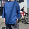 【Unisex】WALLA WALLA SPORT | ワラワラスポーツ　3/4 Baseball Tee - DARK INDIGO - 画像 (16)
