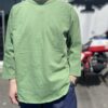 【Unisex】WALLA WALLA SPORT | ワラワラスポーツ　3/4 Baseball Tee - GRASS GREEN - 画像 (3)