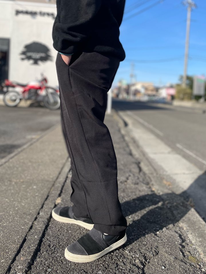 【Men's】BIG MIKE | ビッグマイク Pin Tuck Tropical Easy Pants - BLACK - 画像 (6)