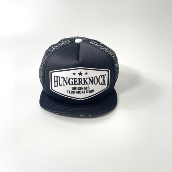 【Unisex】HUNGER KNOCK ORIGINALS | ハンガーノックオリジナルス　Tsubatan Cap - BLACK