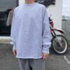 【Unisex】WALLA WALLA SPORT | ワラワラスポーツ　13oz Crew Sweat Shirt  - HEATHER GREY - 画像 (15)