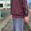【Unisex】SOUTH2 WEST8 | サウスツーウエストエイト　Trainer Crew Neck Shirt [Poly Smooth] - BURGUNDAY - 画像 (5)