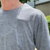 【Men's】patagonia | パタゴニア Men's Cap Cool Lightweight Shirt - FORGE GREY : FEATHER GREY X-DYE [45760] - 画像 (4)