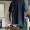 【Men's】NEEDLES | ニードルズ　Shawl Collar S/S Polo Cotton Pique - BLACK - 画像 (8)