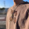 【Unisex】WALLA WALLA SPORT | ワラワラスポーツ　13oz Crew Sweat Shirt  - MOCHA - 画像 (3)