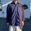 【Unisex】Rebuild by Needles | リビルドバイニードルズ　Flannel Shirt  7Cut Wide Sht / Over Dye - PURPLE Ⅱ - 画像 (3)