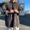 【Unisex】Rebuild by Needles | リビルドバイニードルズ　Flannel Shirt  7Cut Wide Sht / Over Dye - BROWN Ⅰ - 画像 (3)