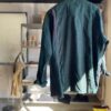 【Unisex】Rebuild by Needles | リビルドバイニードルズ　Flannel Shirt  7Cut Wide Sht / Over Dye - GREEN Ⅰ - 画像 (17)